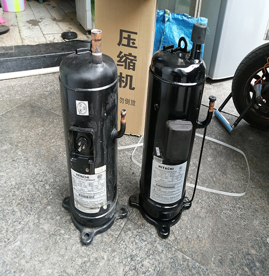 南湖中央空调压缩机的更换维修